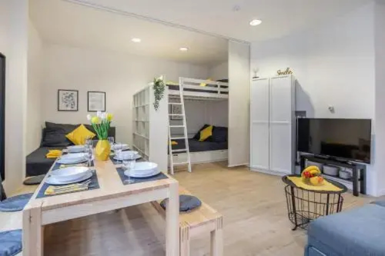 Studio Loft with Walk-in Rain-shower