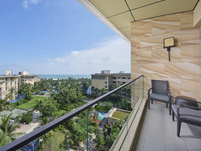 Deluxe Twin room with balcony and with ocean view