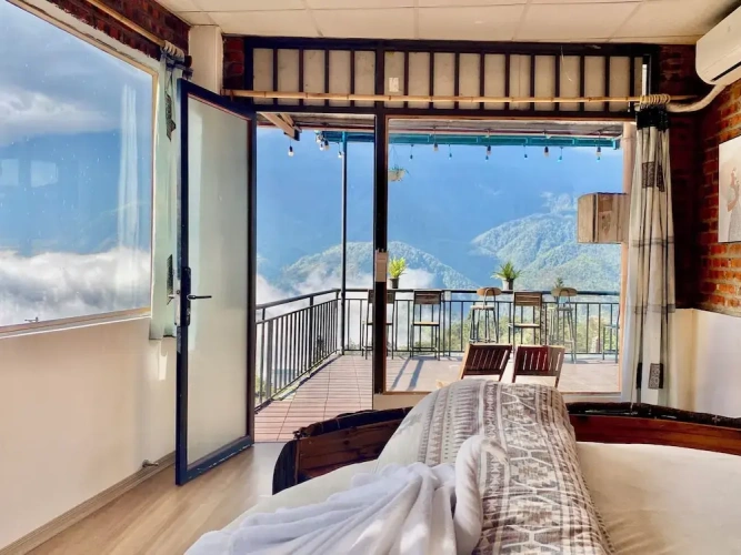 Economy Double room with land view