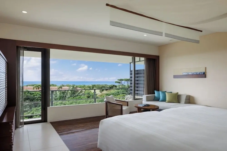 Luxury room with ocean view