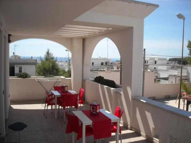 Standard Double room with balcony and with sea view
