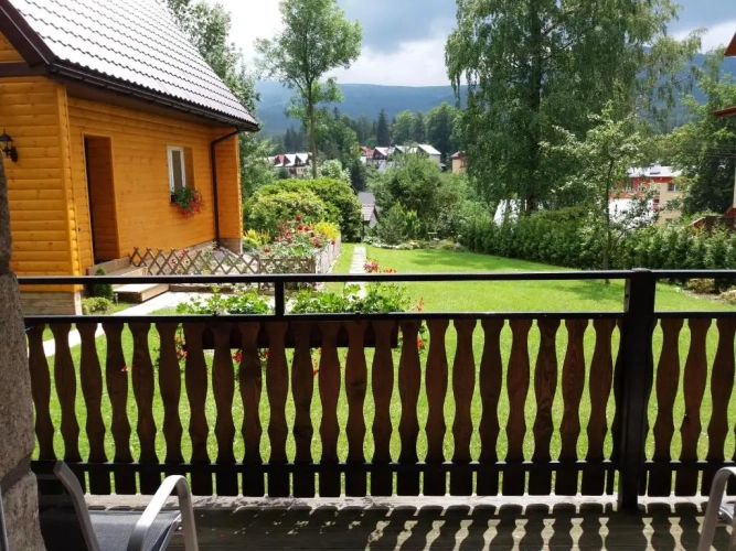 Standard Quadruple room with balcony and with mountain view