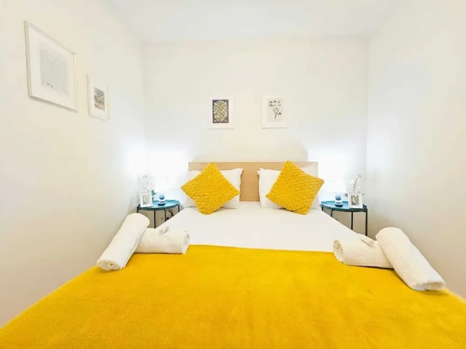 Warm&Bright 1BR w terrace&parking