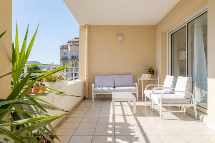 Appartement Standing Marseille 4 pers Clim Parking