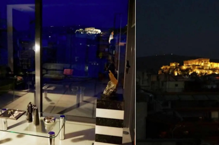 Stylish penthouse with Acropolis and 360 view