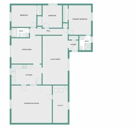 4 Bedrooms Cottage