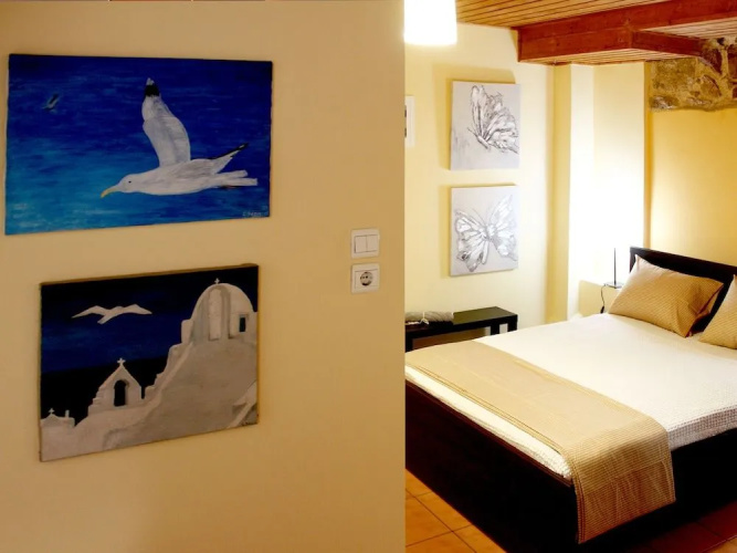 Sweet stone apartment in Imittos