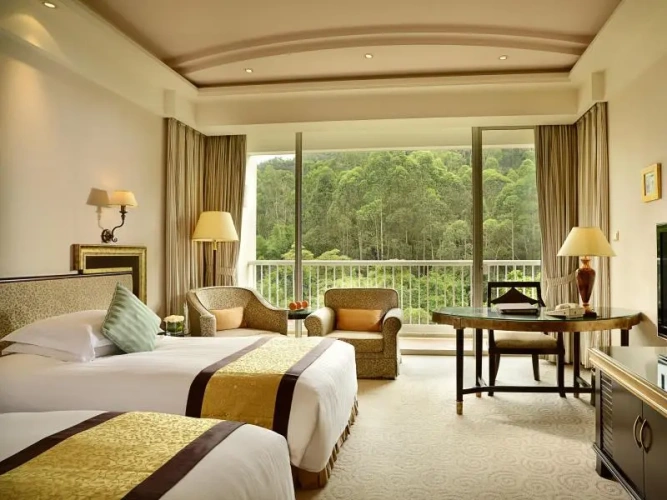 Classic Twin room with balcony and with view