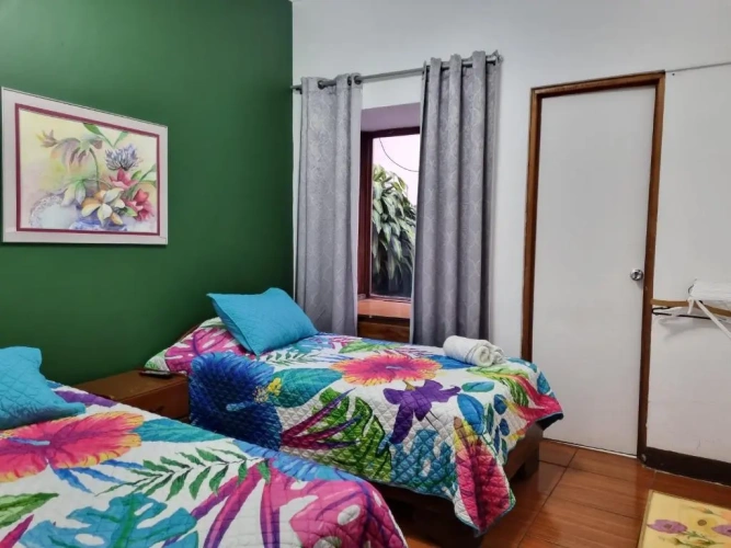 Standard Twin room with garden view