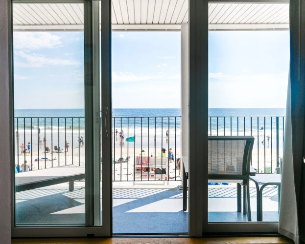 Superior Quadruple room with balcony and with ocean view