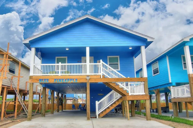 Blue Pineapple House