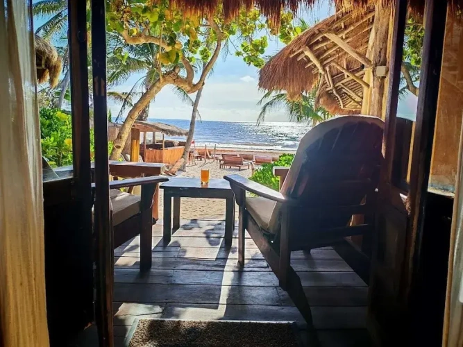 Double Suite with balcony and beachfront