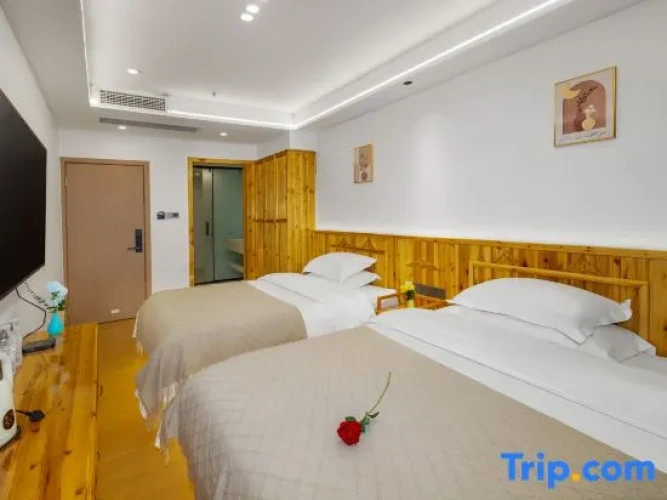 Standard Double Family room with balcony and with river view