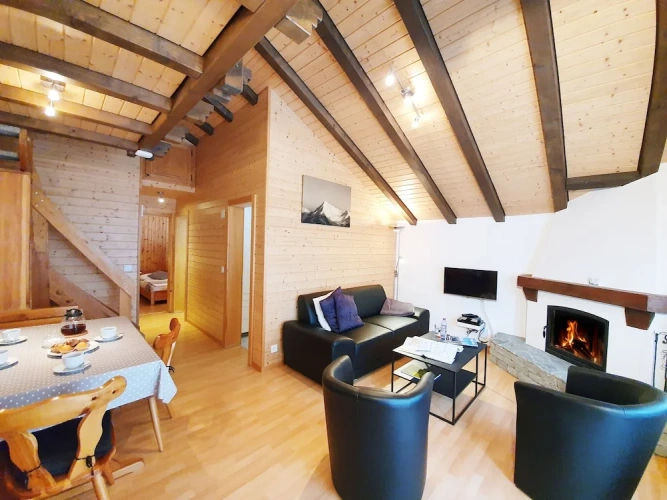 1 Bedroom Standard Apartment with balcony and with mountain view