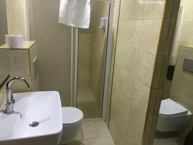 Standard Twin room with balcony and with view