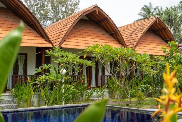 Standard Double room with pool view