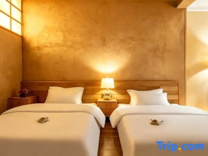Standard Twin room with courtyard view