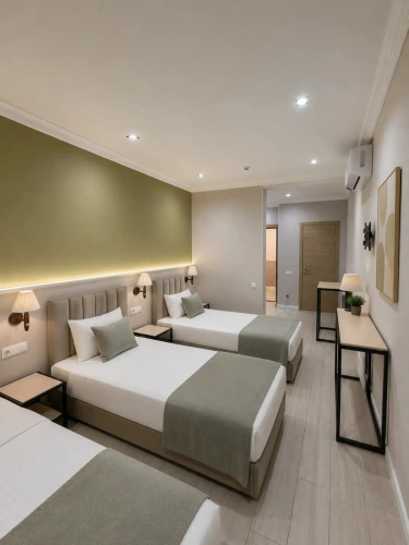 Standard Twin room with pool view