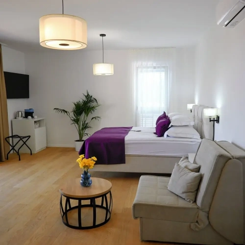 Deluxe Double room with balcony and with sea view