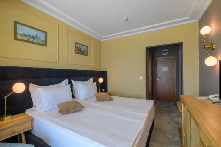 Economy Twin room with balcony and with park view