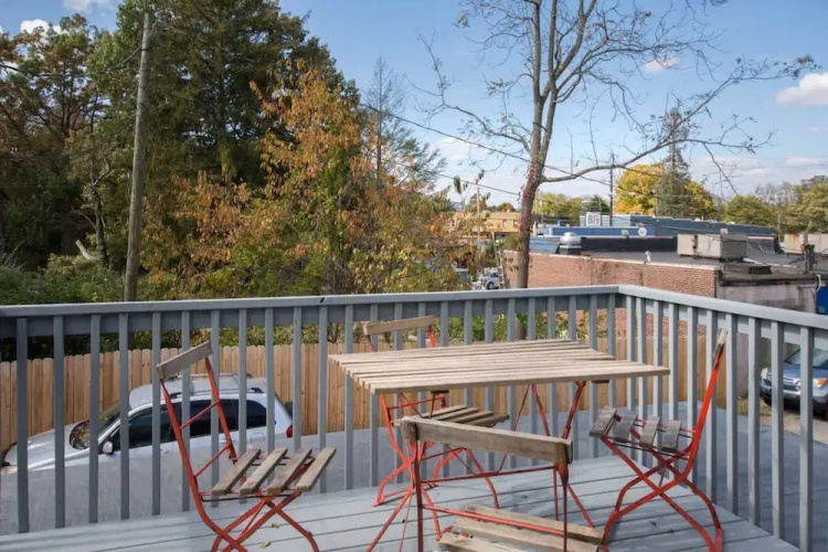 Cheerful Studio w Patio Steps From Everything