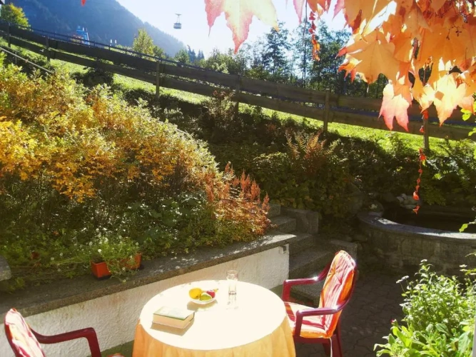 Apartment with garden view
