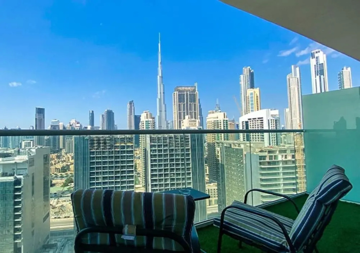 Mh- Spectacular 1 Bhk Burj Khalifa View Ref 24018