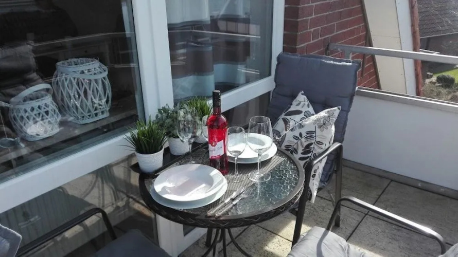 Watt ne Wohnung mit Balkon