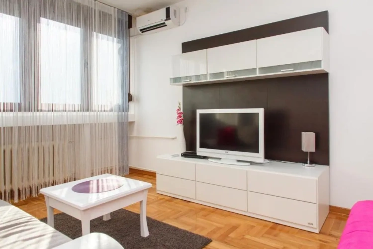 Studio with city view
