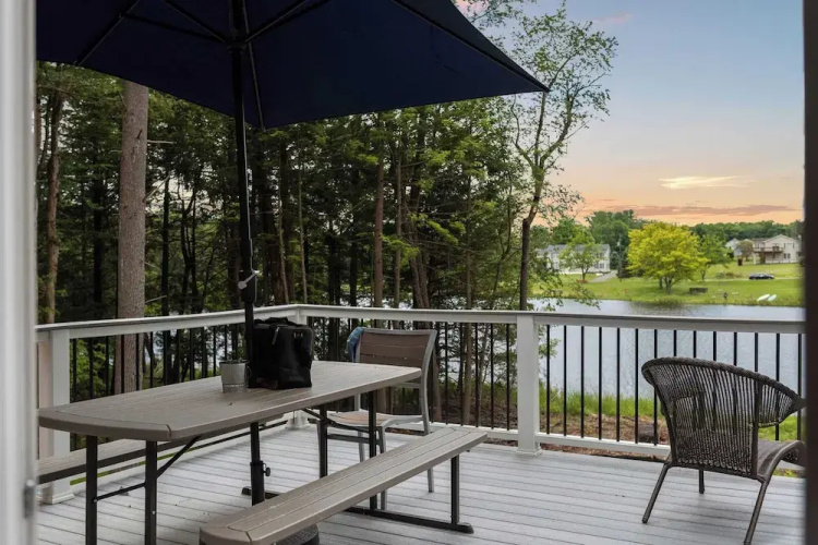 Nittany Cabin by Avantstay Lakefront, View, Firepit