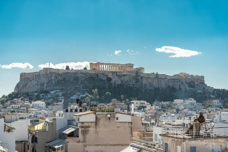 Unique Acropolis View Apartment
