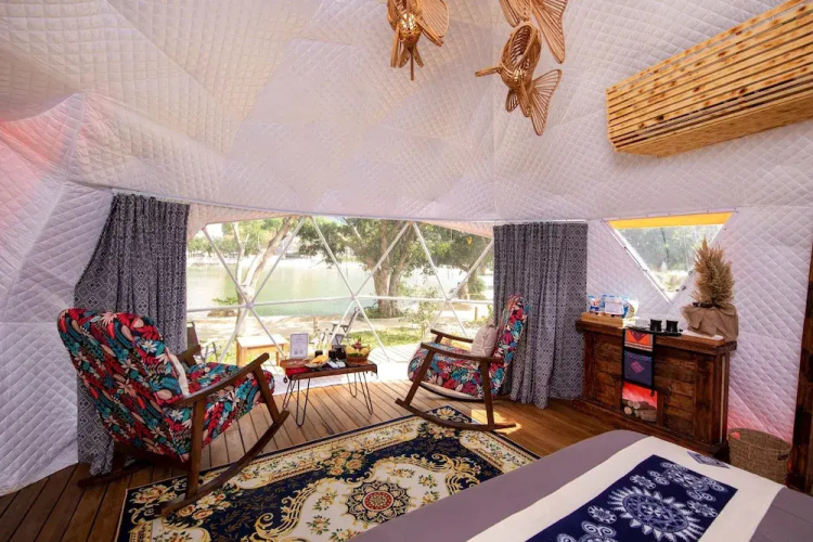 Deluxe Glamping in Mai Chau Lodge