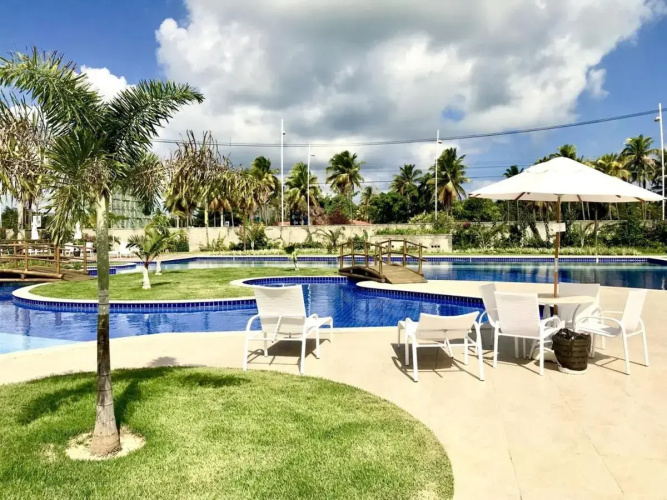 Flat de Luxo em Condomínio Clube