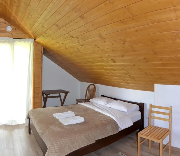 2 Bedrooms Standard Family room with mountain view