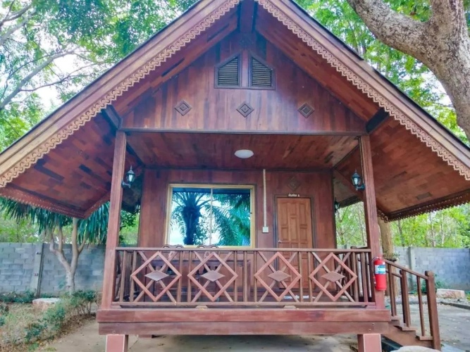 Villa with balcony