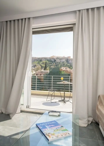 Superior Double Apartment with balcony and with land view