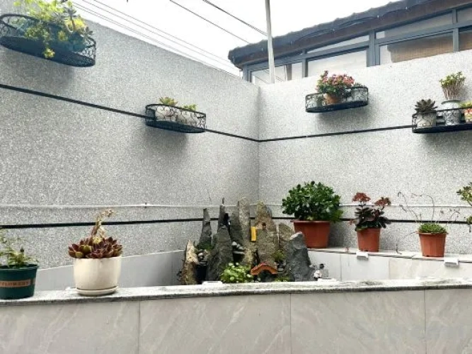 Outside