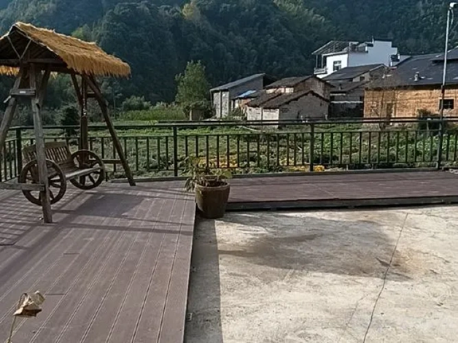 Outside