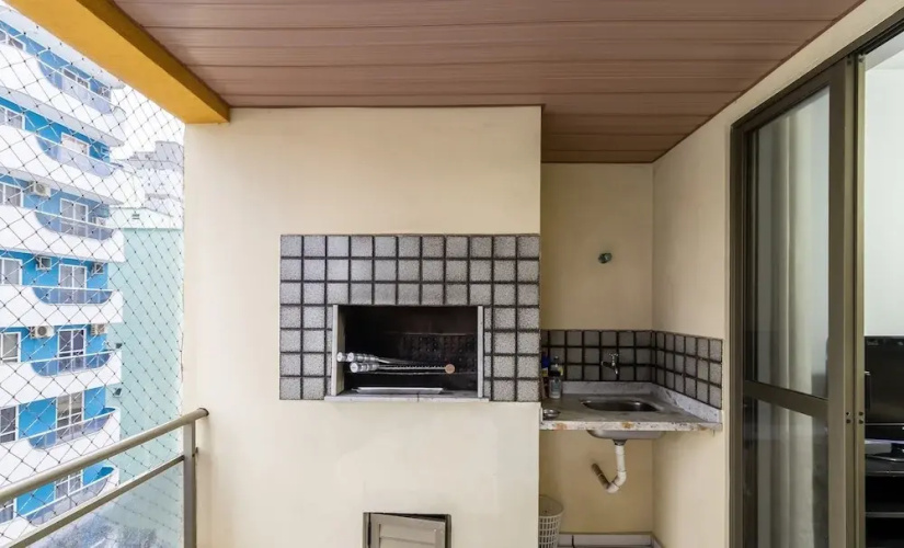 Apt w/ BBQ 300m From Itapema Beach Mln701