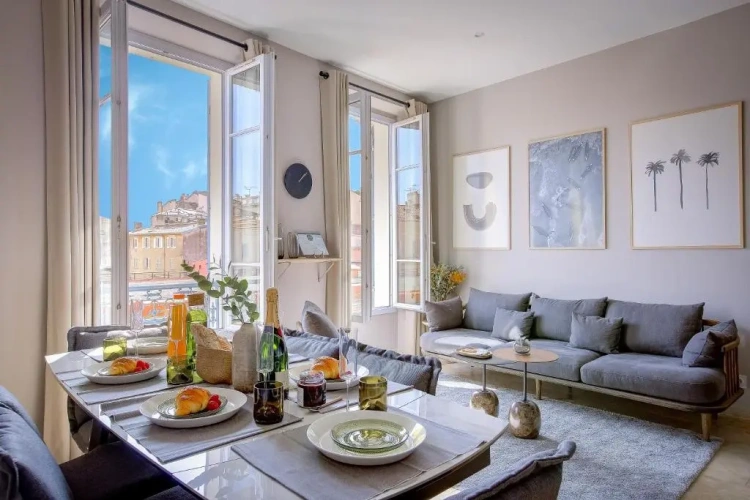 Double Apartment with city view