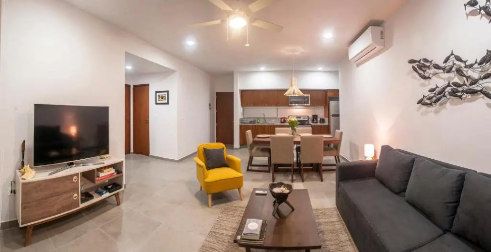 Serene modern condo, 2 BD & snorkel & 200 MB WIFI