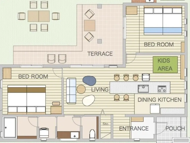 Standard Quadruple room