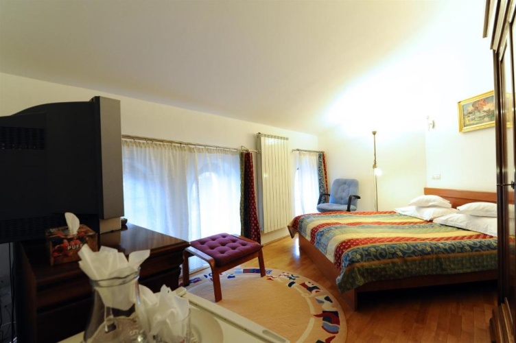 Standard Double room with balcony and with view