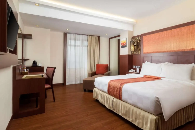 Deluxe Twin room with city view