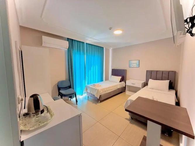 Deluxe Family room with balcony and with view