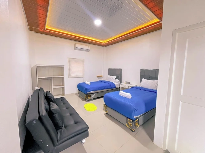 Deluxe Twin room with balcony