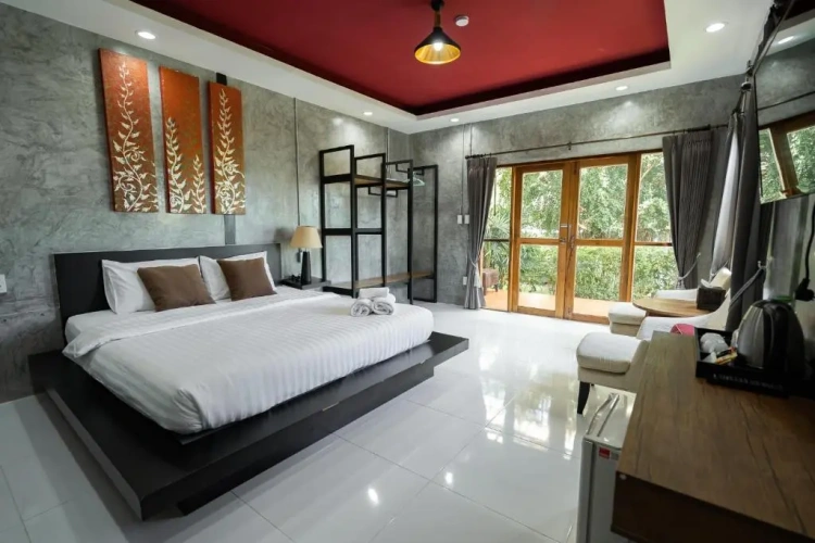 Standard Double room with garden view