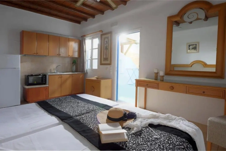Studio with balcony