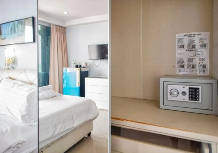 Deluxe Double room with balcony and with sea view