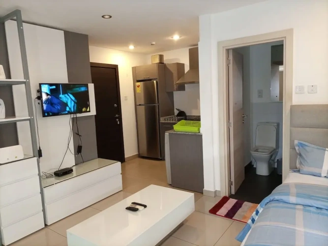 Economy room with balcony